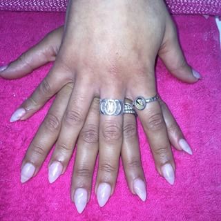 Pose d'ongle en gel